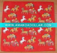 bandana with horse printing
