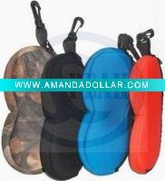 Wholesale neoprene glasses case bag pouch 004
