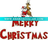 Wholesale christmas series handkerchiefs