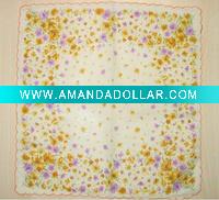 100% cotton printed handkerchief