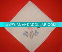 Wholesale Lot of 100 New Lovely Handkerchief Line,Plastic