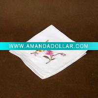 embroidered handkerchief