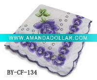 lady printed handkerchief