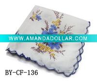 lady printed handkerchief