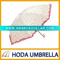 Wholesale Fold Umbrella With Lacework