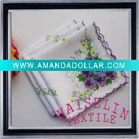 Wholesale 100% cotton printed handkerchief
