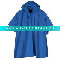 Wholesale adult pvc rain cape /poncho