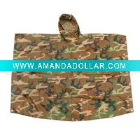 Wholesale pvc adult rain hood cape/poncho