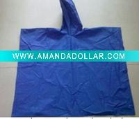 Wholesale pvc 50*80inch rain hood poncho