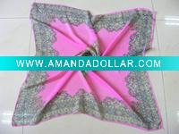 printing chiffon handkerchief