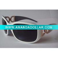 2011 Designer sunglasses Fashion sunglasses with Metal decorations on temple