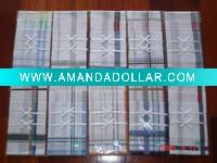 print handkerchief , plain handkerchief