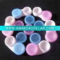 Wholesale Plastic Duplex Contact Lens Cases