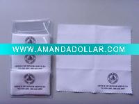 Microfiber eyeglass cleaning cloth