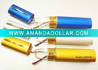 Wholesale slim metal reading glasses, pen holder reading glasses