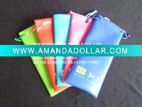 colorful microfiber eyeglass bag