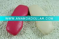 Wholesale iron glasses case with pu leather
