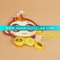 Wholesale Cartoon monkey contact lens case