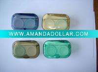 Wholesale Plastic transparent contact lens box