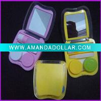 plastic color contact lens case