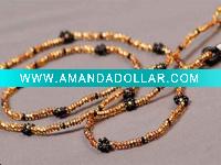 beaded eyeglass holder