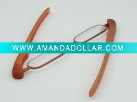 Metal Slim frame with foldaway Tr90 flex temples reading glasses