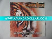 glasses cleaning cloth,100%microfiber ,fullcolor