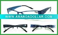 Wholesale 2011 fashion half frame reading glasses