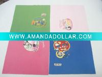 Wholesale microfiber cleaning cloth/glasses cloth/eyeglass cloth