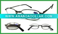 Wholesale 2011 new folding reading glasses with case