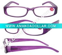 New plastic reading glasses