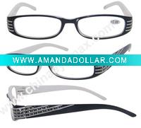 New plastic reading glasses
