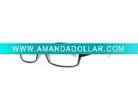 Plastic reading glasses