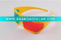 3D plastic glasses