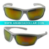 Wholesale White Frame Color Lens Goggles