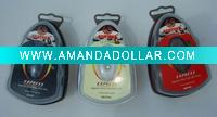 3 colored shoe polish