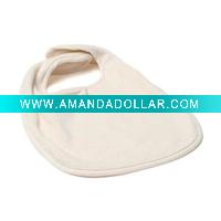 Wholesale 100% cotton terry loop baby bib