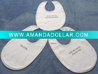 cotton baby bib
