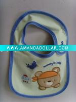 bibs with embroidery animal