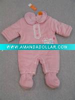 100%combed cotton infant romper