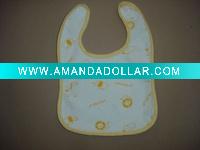 Wholesale cotton terry with TPU filmed baby bib