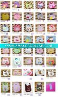 Wholesale Good Price 100% Cotton Baby Bibs, Good Quality Baby Bibs, 3 Layers Anti-Water Baby Bibs