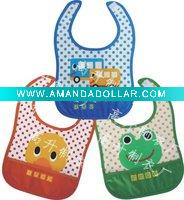 Wholesale 2011 cotton baby bib with hood