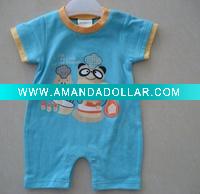 Baby cotton romper