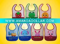 Wholesale Waterproof baby bib/cotton babys' bib