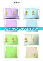 Wholesale 2011 new styels 100% cotton baby face towel