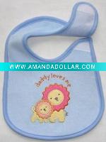 embroidery infant bib