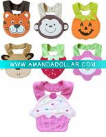 printed baby bib