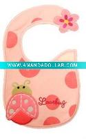 Wholesale lovely cotton baby bibs,baby wear,baby clothes