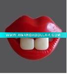 lovely baby pacifier with two tooth